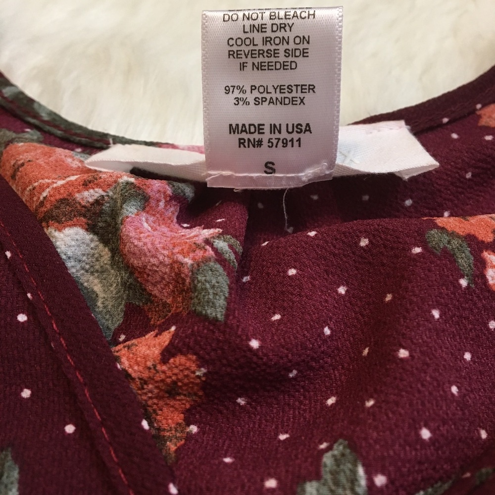 Superfoxx | Surplice Flutter Sleeve High Low Flor… - image 8